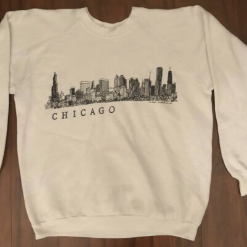 Vintage Chicago Sweatshirt/Noodie